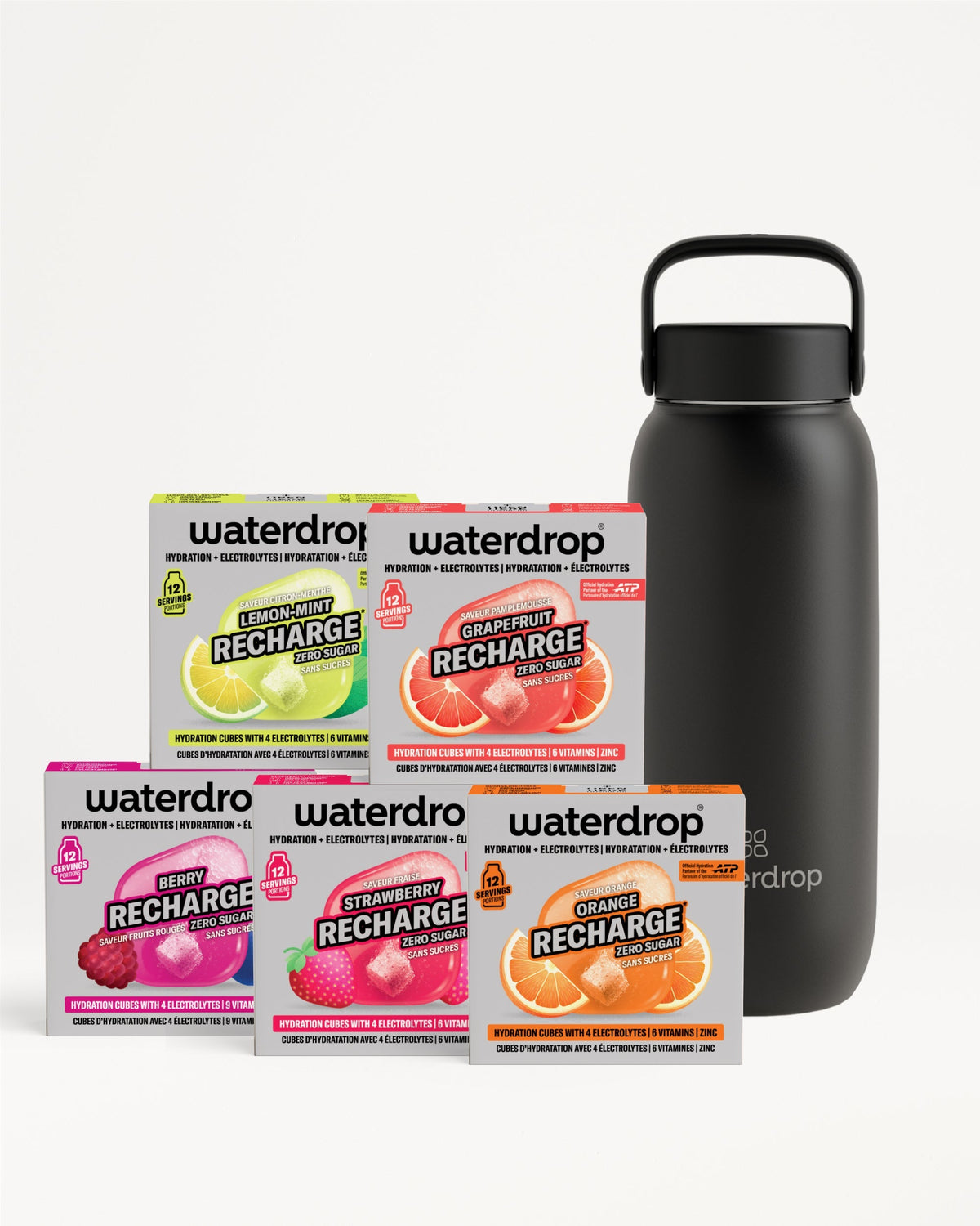 Set Scoperta RECHARGE + Borraccia Termica