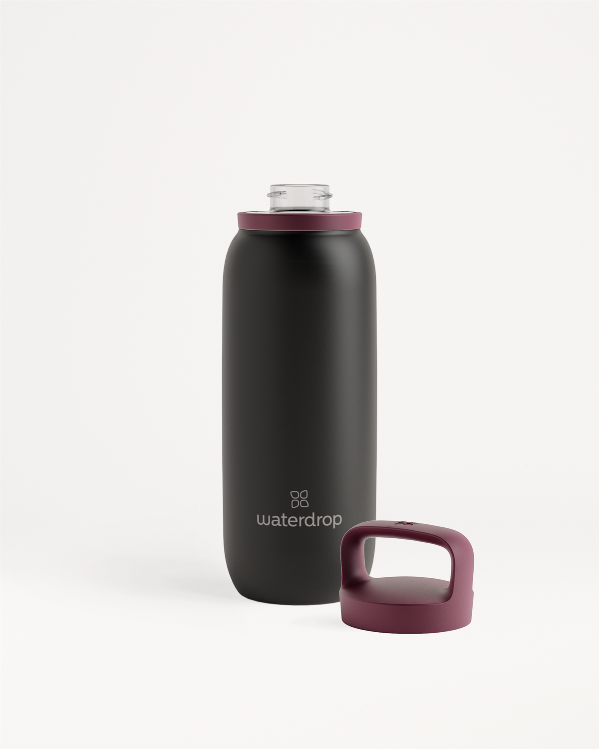 Borraccia Termica · Coperchio con Beccuccio, acciaio a doppio strato.