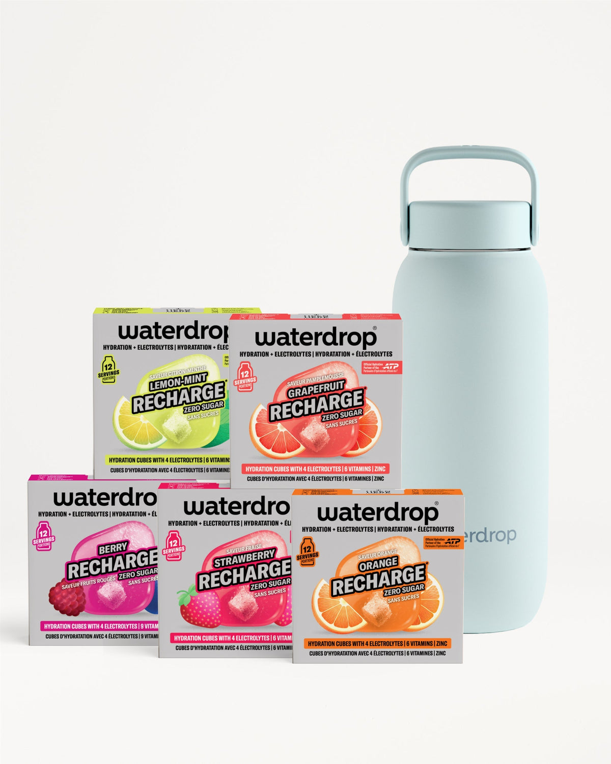 Set Scoperta RECHARGE + Borraccia Termica