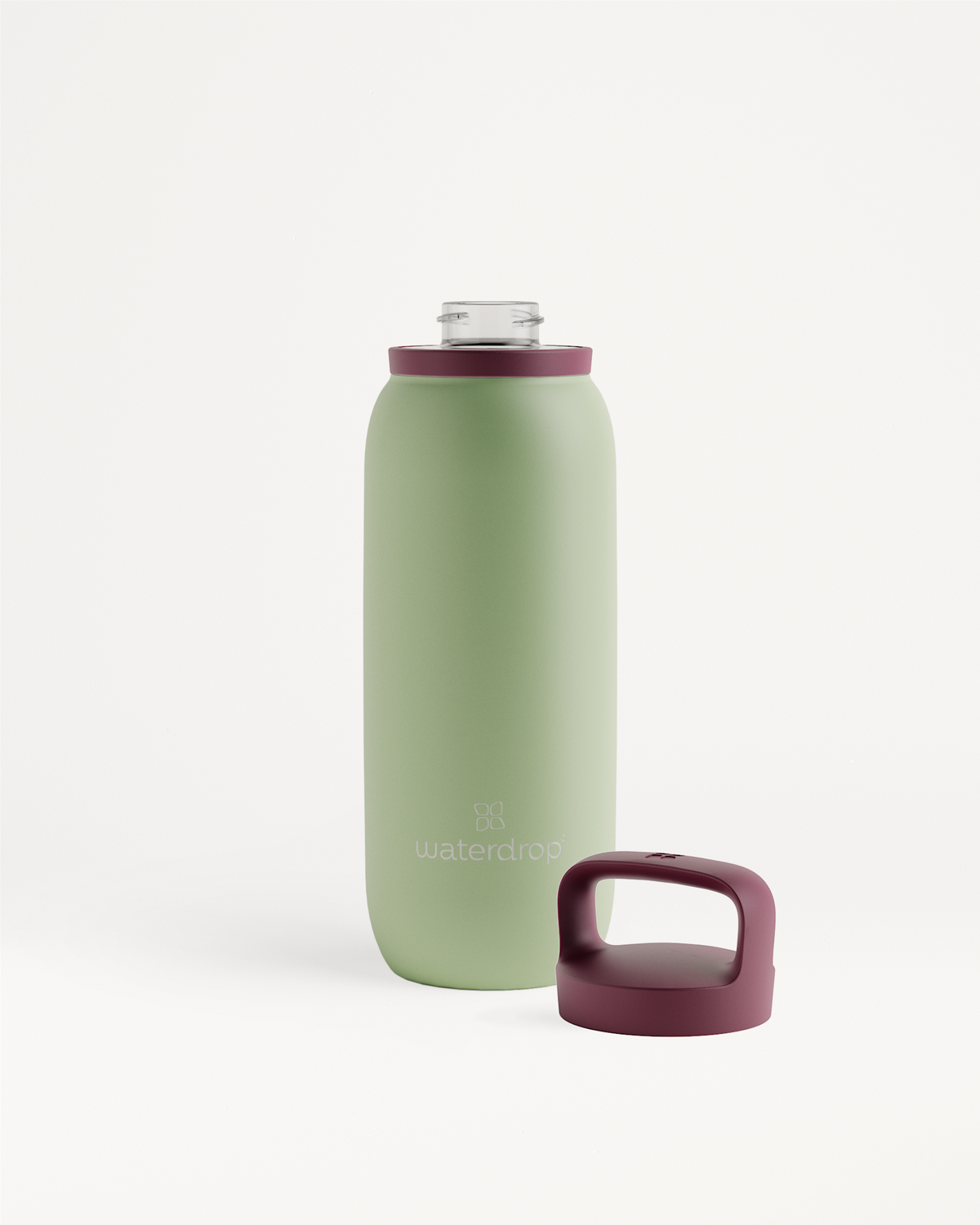 Borraccia Termica · Coperchio con Beccuccio, ideale per bevande ghiacciate.