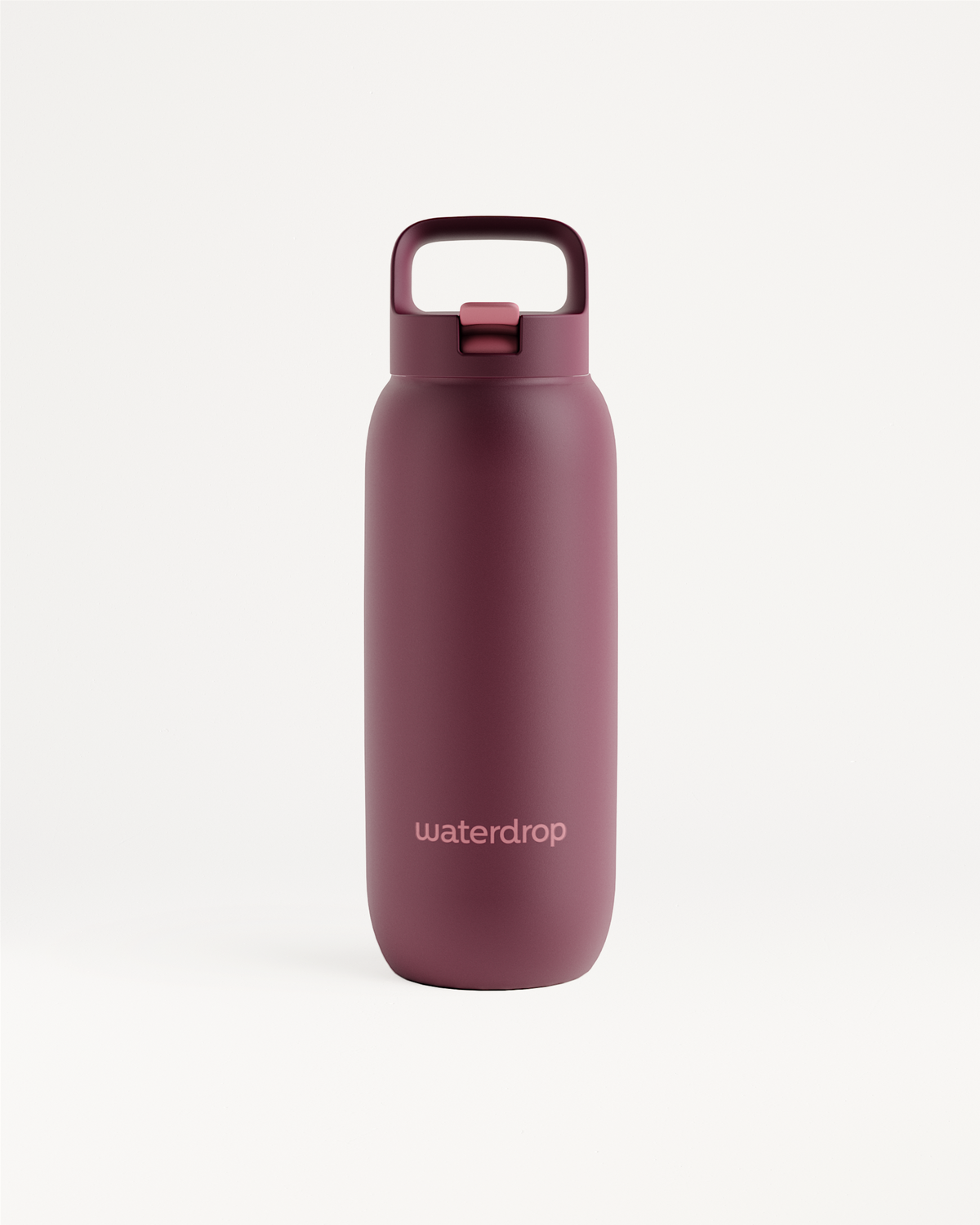 All-Purpose Thermo Straw Lid bottle, insulated, with carry-handle.