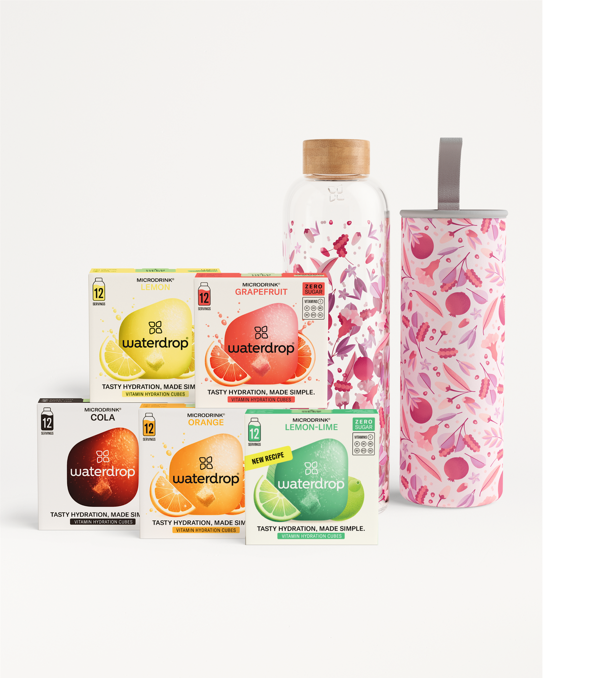 Set Senza Zucchero in Vetro