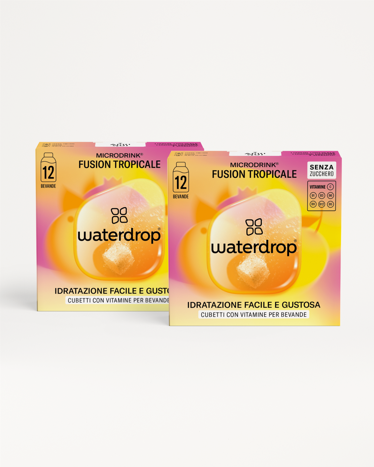 Confezione Doppia Summer Fusion, logo e numeri visibili.