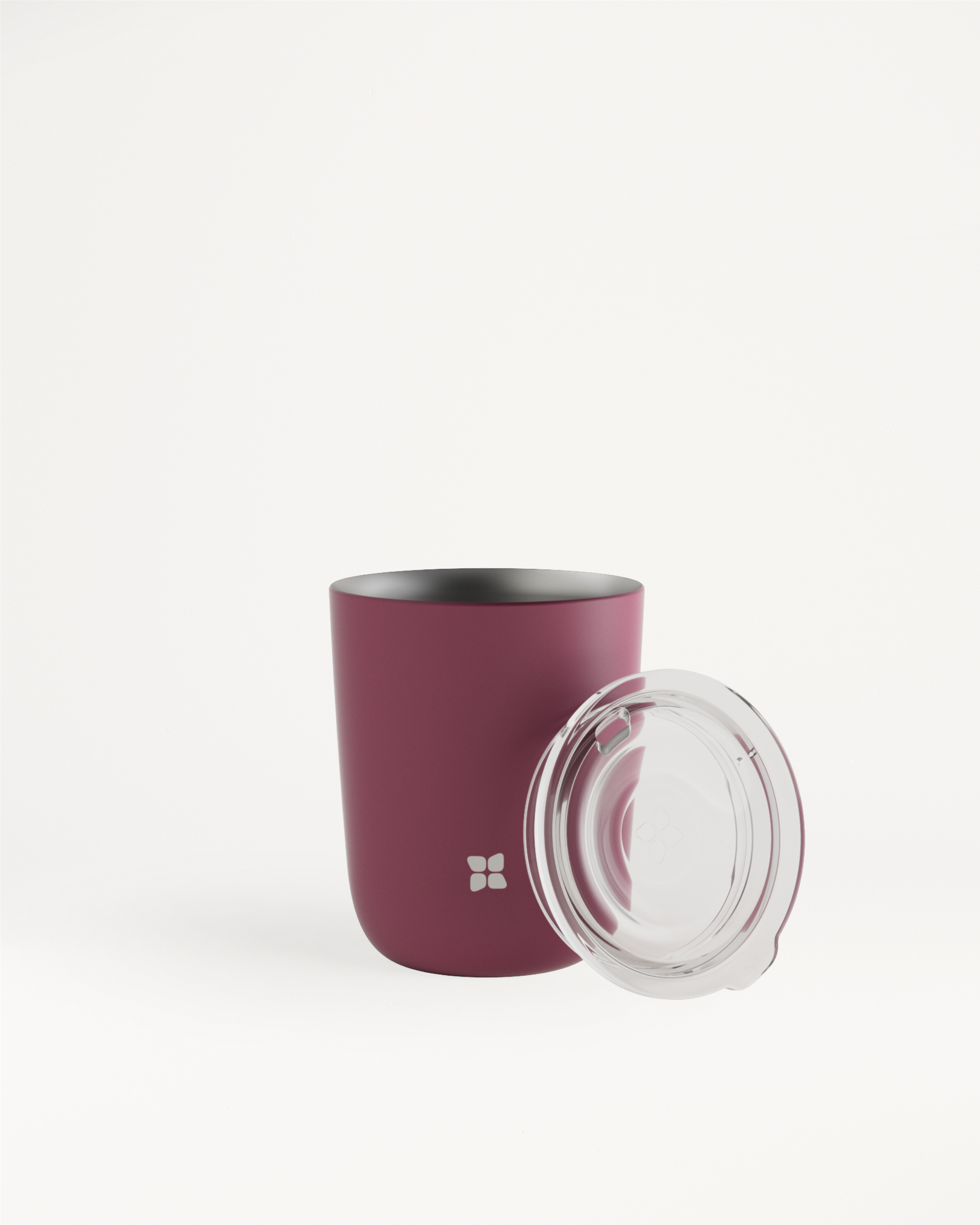 Tazzina da espresso in ceramica rosa