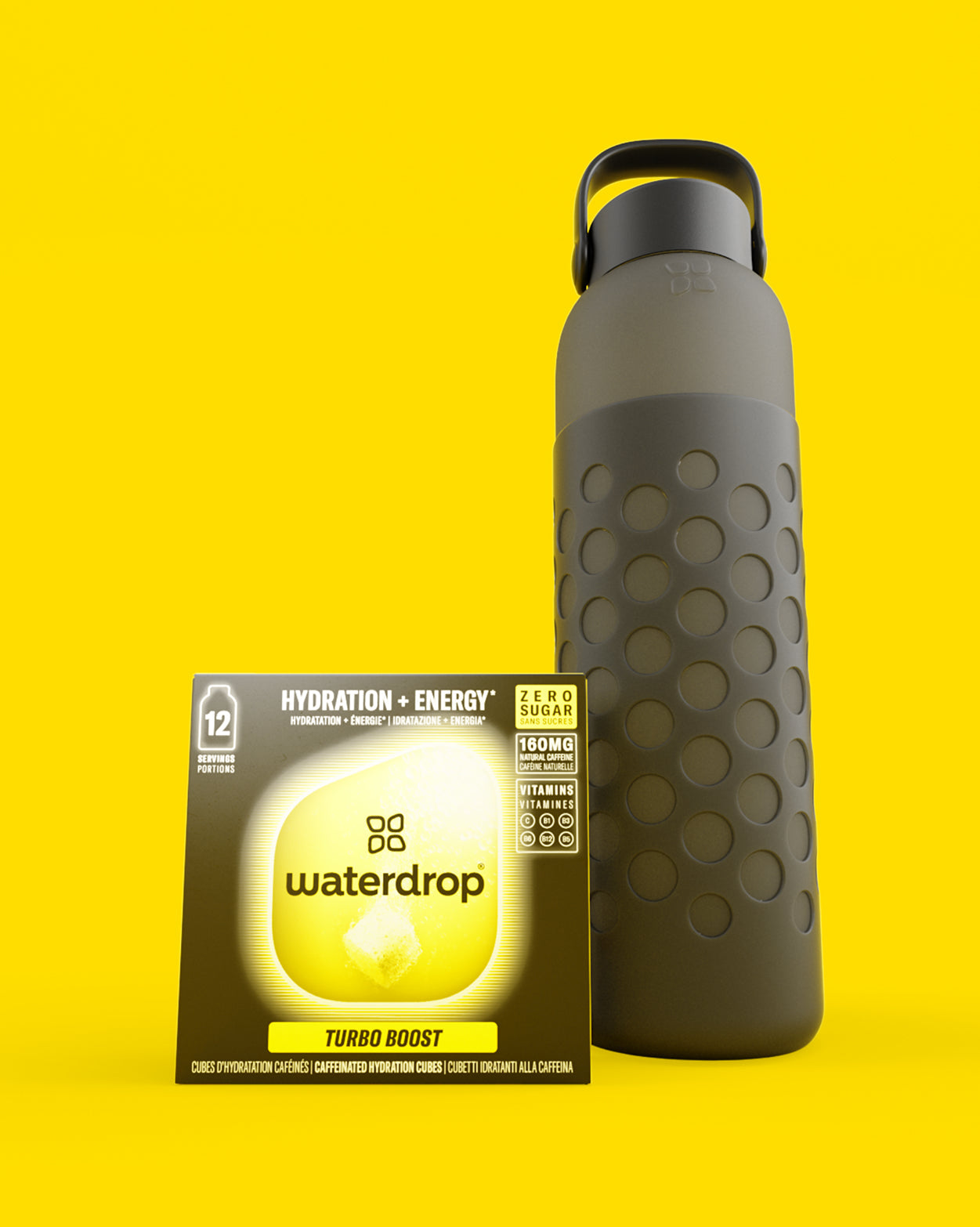 Set Vetro Satinato in Edizione Limitata con cubetti Microenergy.