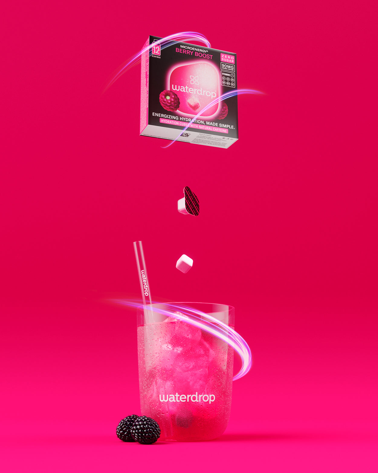 Set Idratazione Turbo per l'Allenamento con cubetti Microenergy e Microlyte.