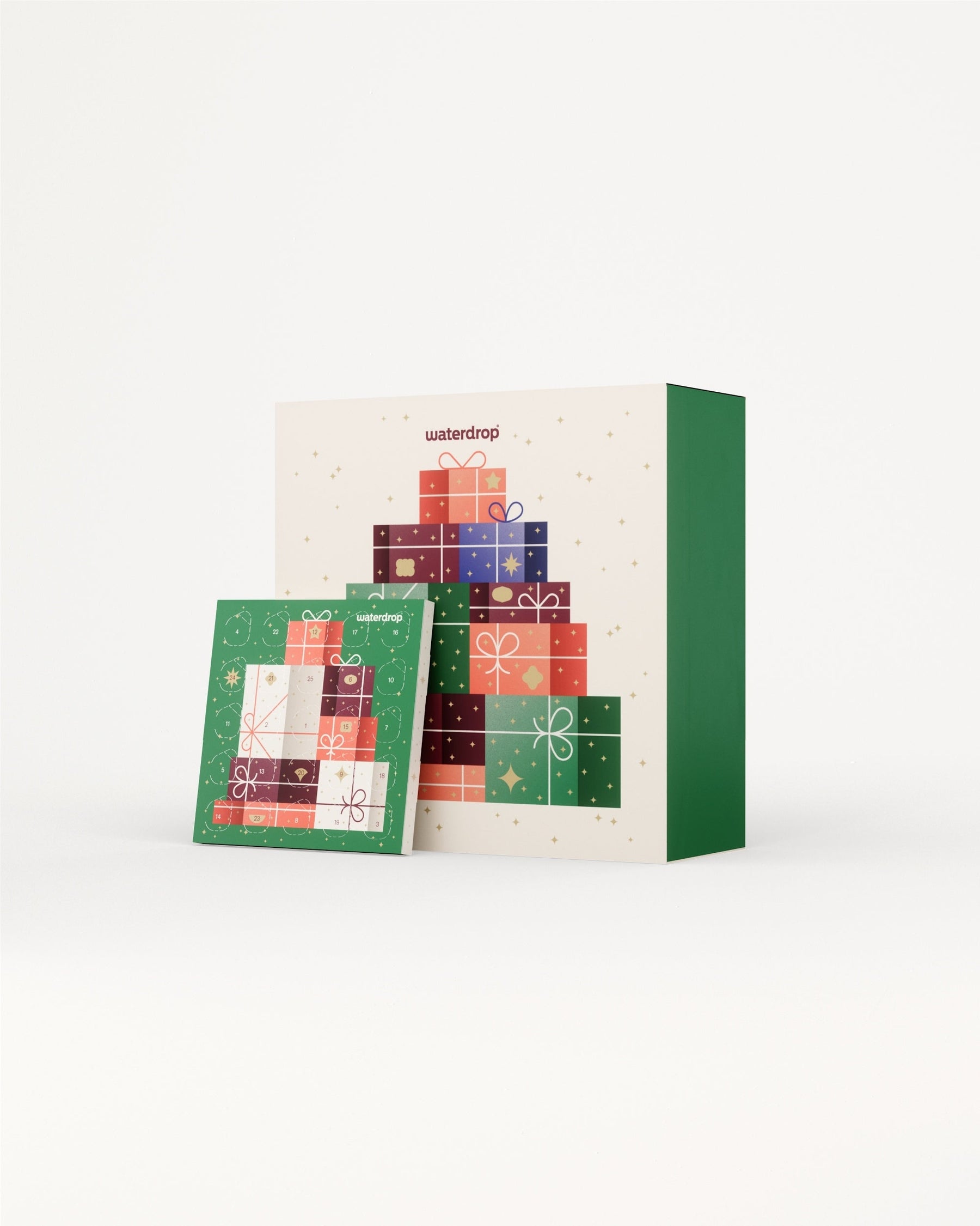 Set Calendario dell' Avvento Waterdrop con finestrelle ed edizioni limitate.