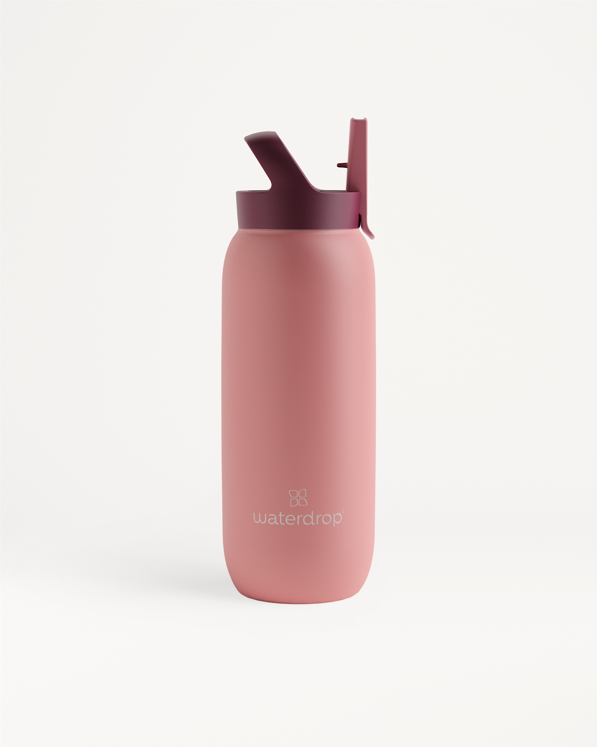 Justfwater 2 Litro Bottiglia Acqua, Borraccia Sportiva con Cannuccia