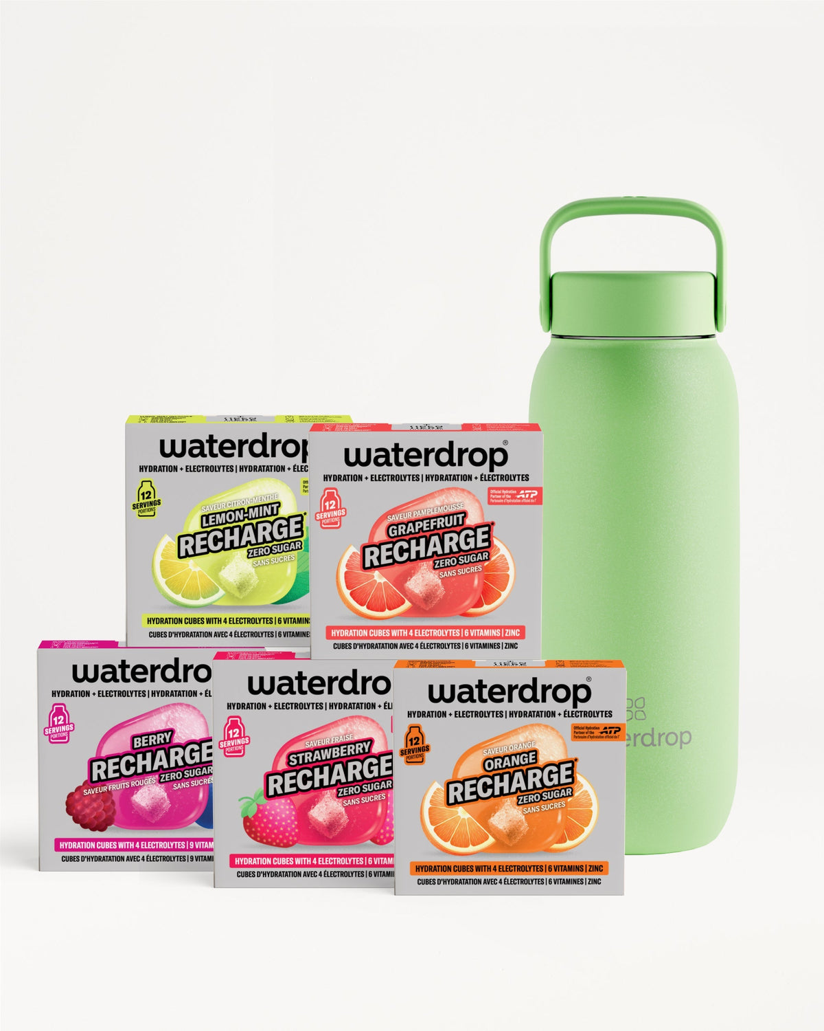 Set Scoperta RECHARGE + Borraccia Termica
