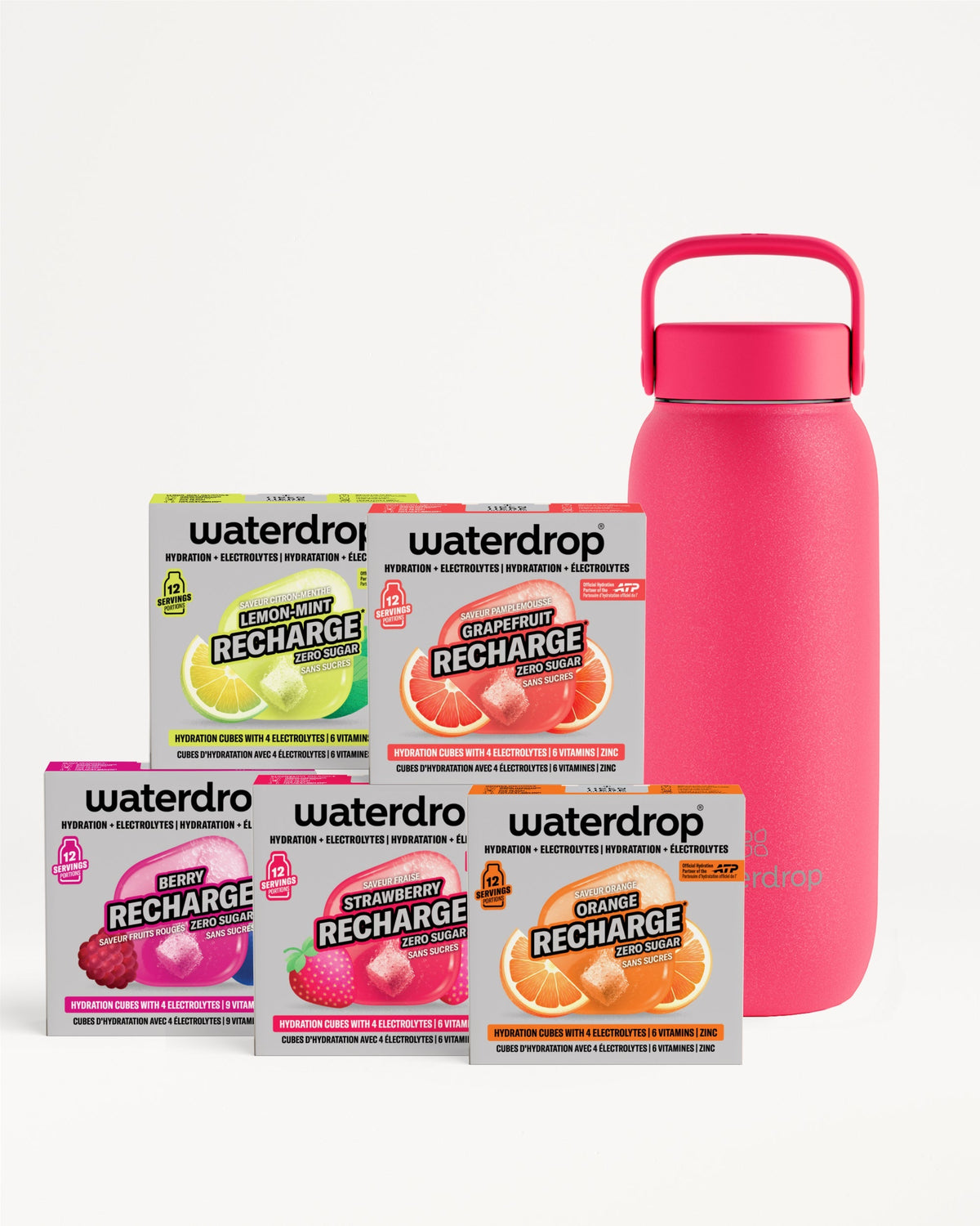 Set Scoperta RECHARGE + Borraccia Termica