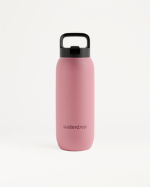 All-Purpose Thermo Straw Lid water bottle by waterdrop.