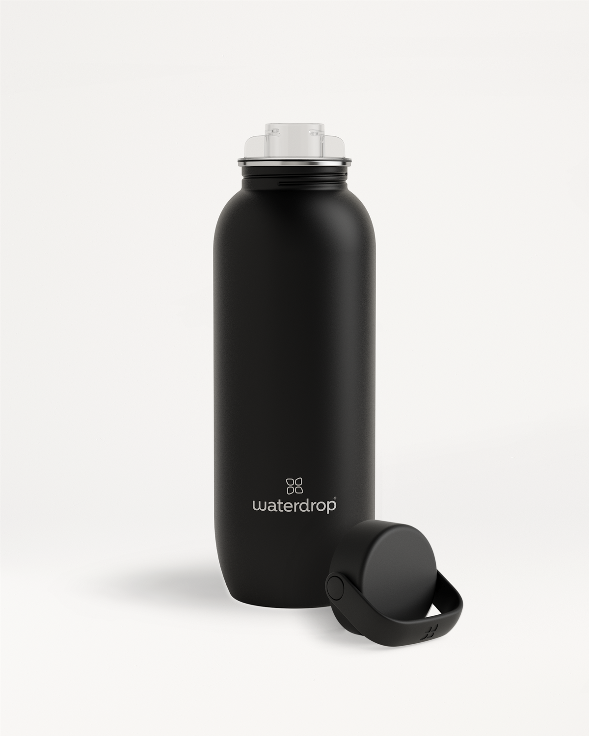 Borraccia Ultraleggera · Coperchio in Acciaio Metallizzato con Beccuccio