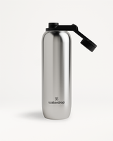 Borraccia Termica · Coperchio a Ribalta in acciaio inox.