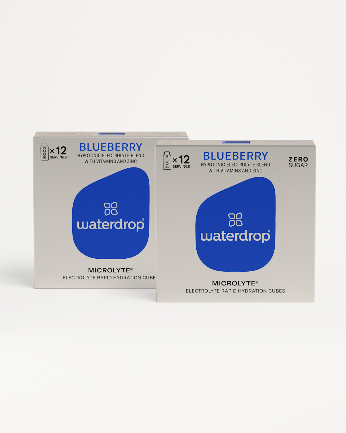 Pacco Doppio Microlyte Blueberry (Scadenza ravvicinata), idratazione rapida.
