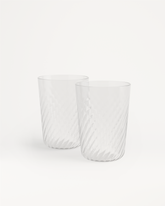 Bicchieri in Vetro Striato