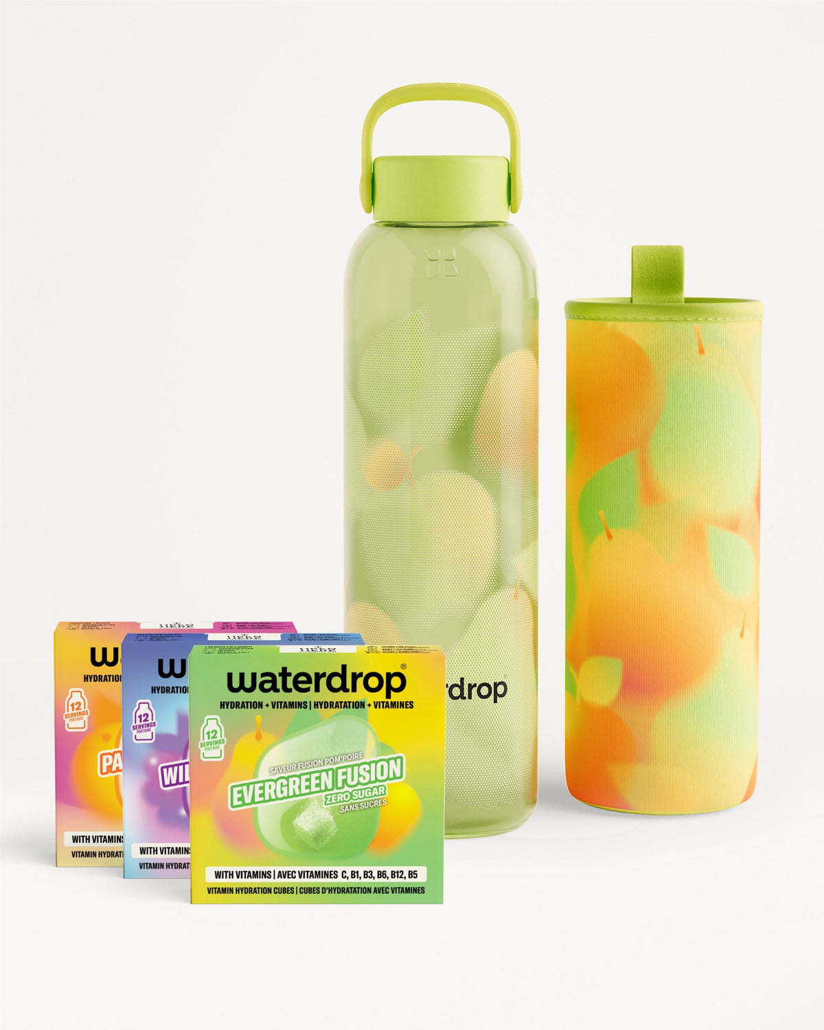 Set Fusion con Bottiglia in Vetro