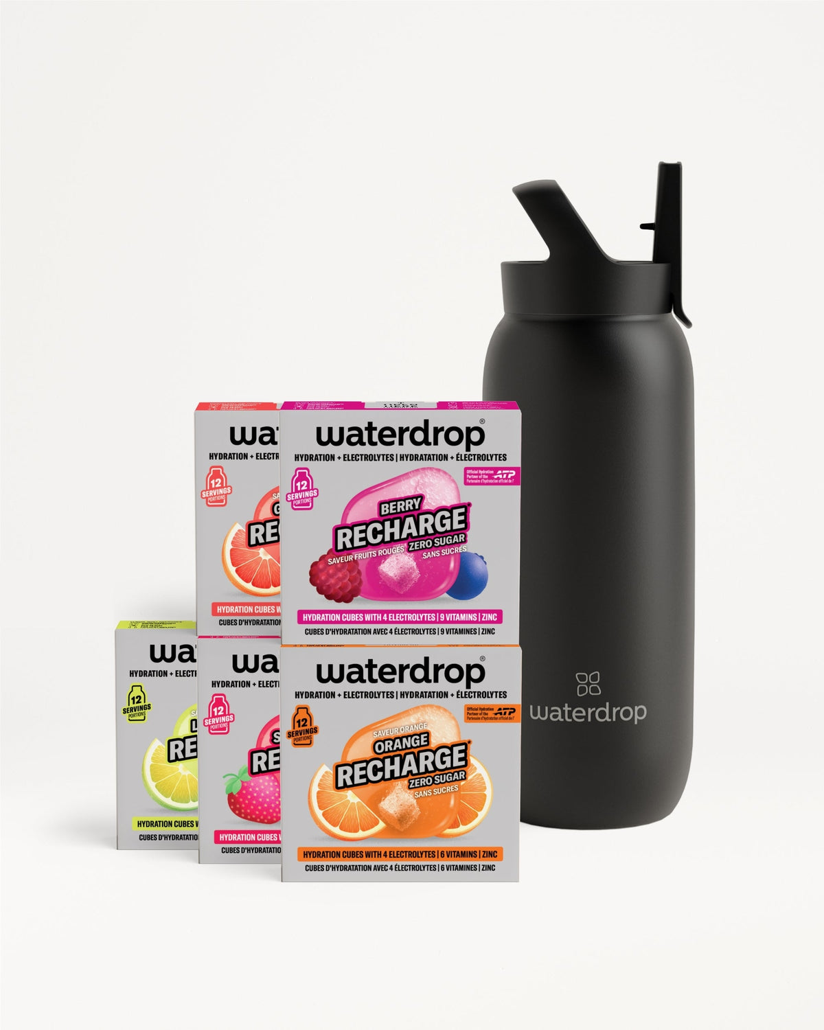 Set Recharge con Borraccia