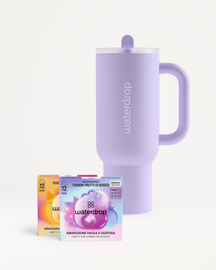 Borraccia Termica Set Fusion Explorer con logo visibile.