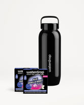 Set Blue Vanilla Boost con Borraccia Termica