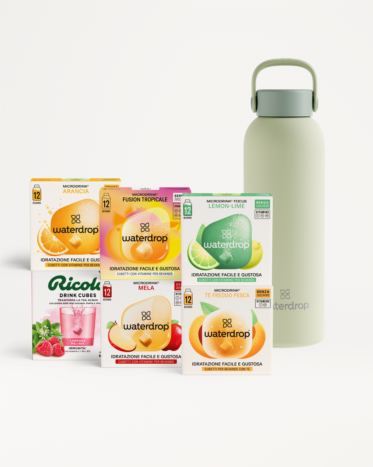 Set Idratazione Completa con Bottiglia