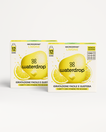 Confezione Doppia microdrink agrumi, due scatole di succo di limone.
