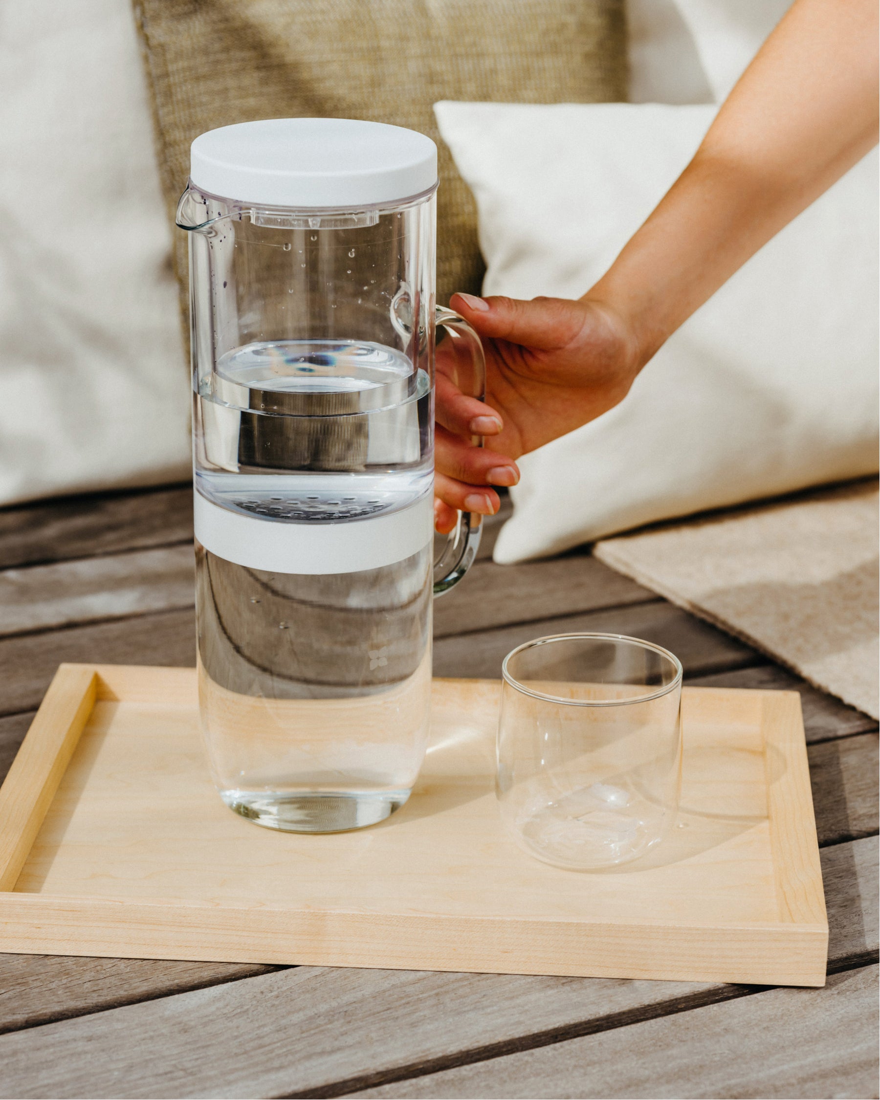 La caraffa filtrante #BRITA ti garantisce un'acqua buona da bere