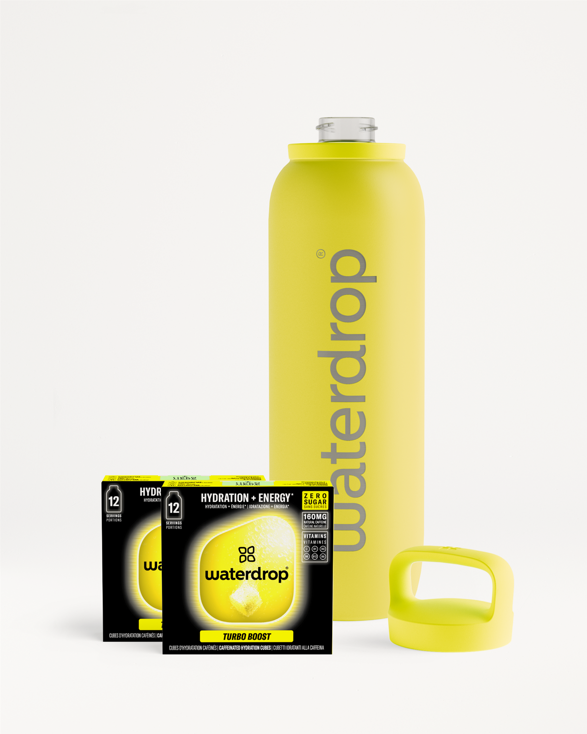 Set Energy con Borraccia Fluo