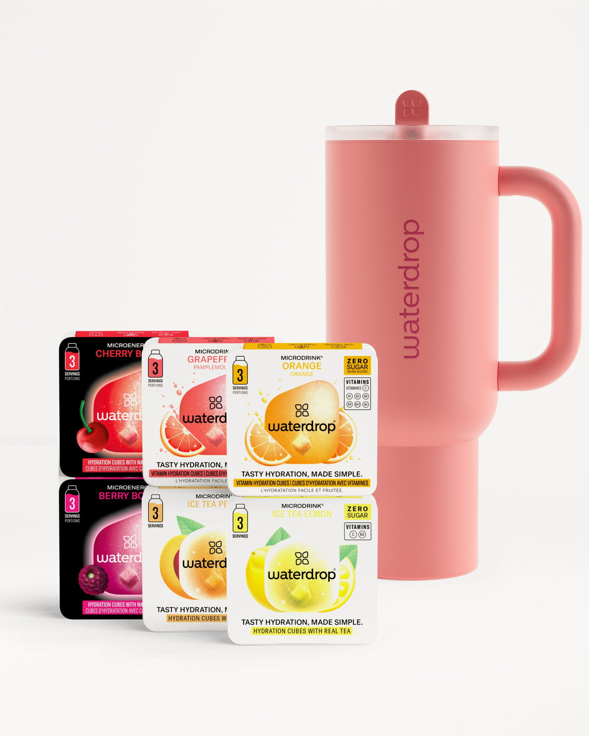 Set Scoperta Borraccia Termica Explorer con cubi idratanti waterdrop.