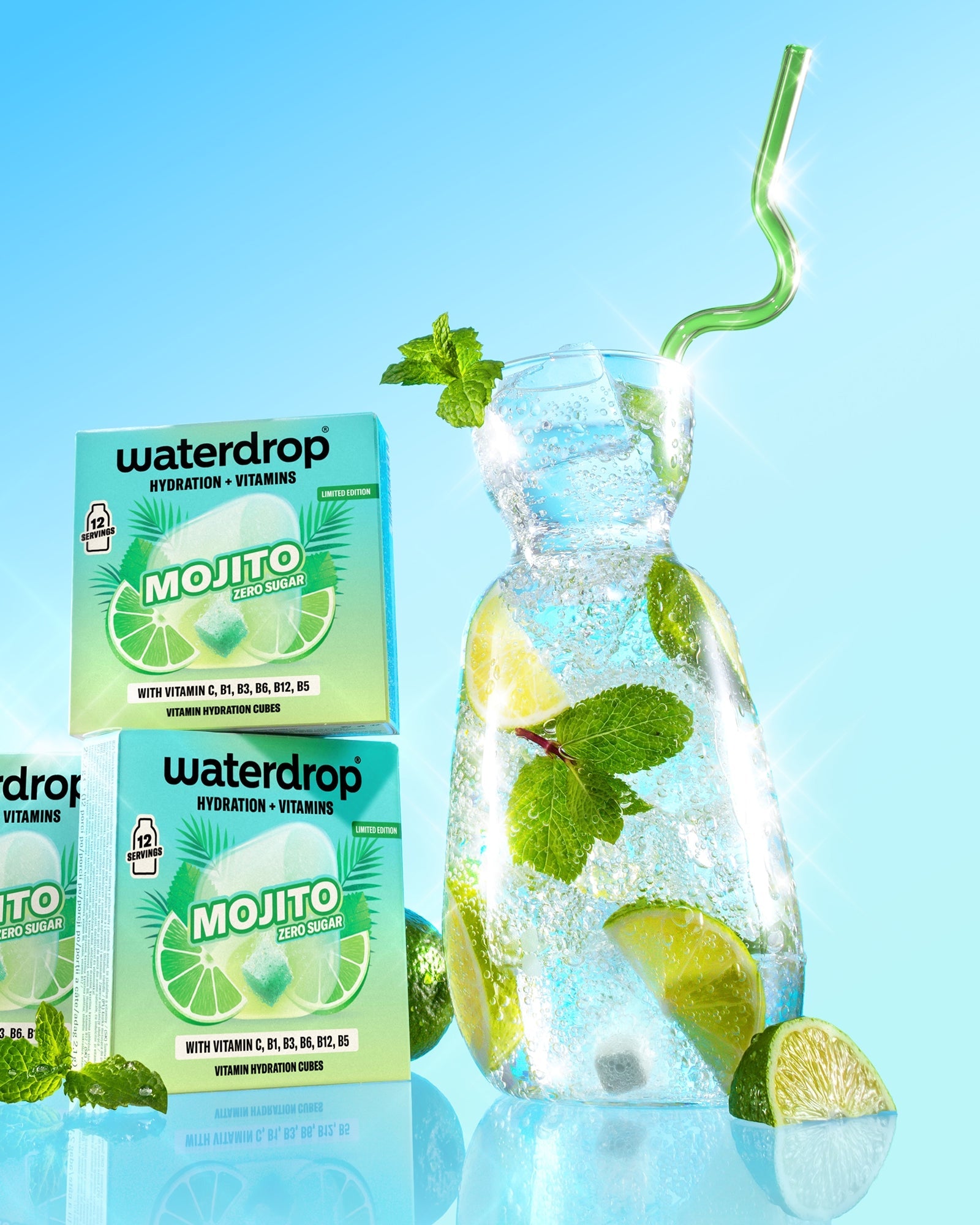 Cannuccie in Vetro MOJITO