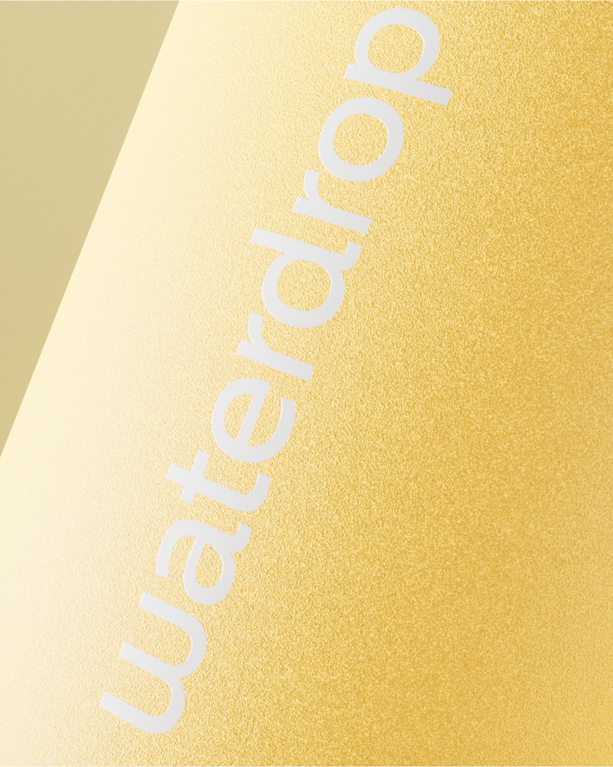 Bicchiere termico Explorer Butter Yellow di waterdrop®.