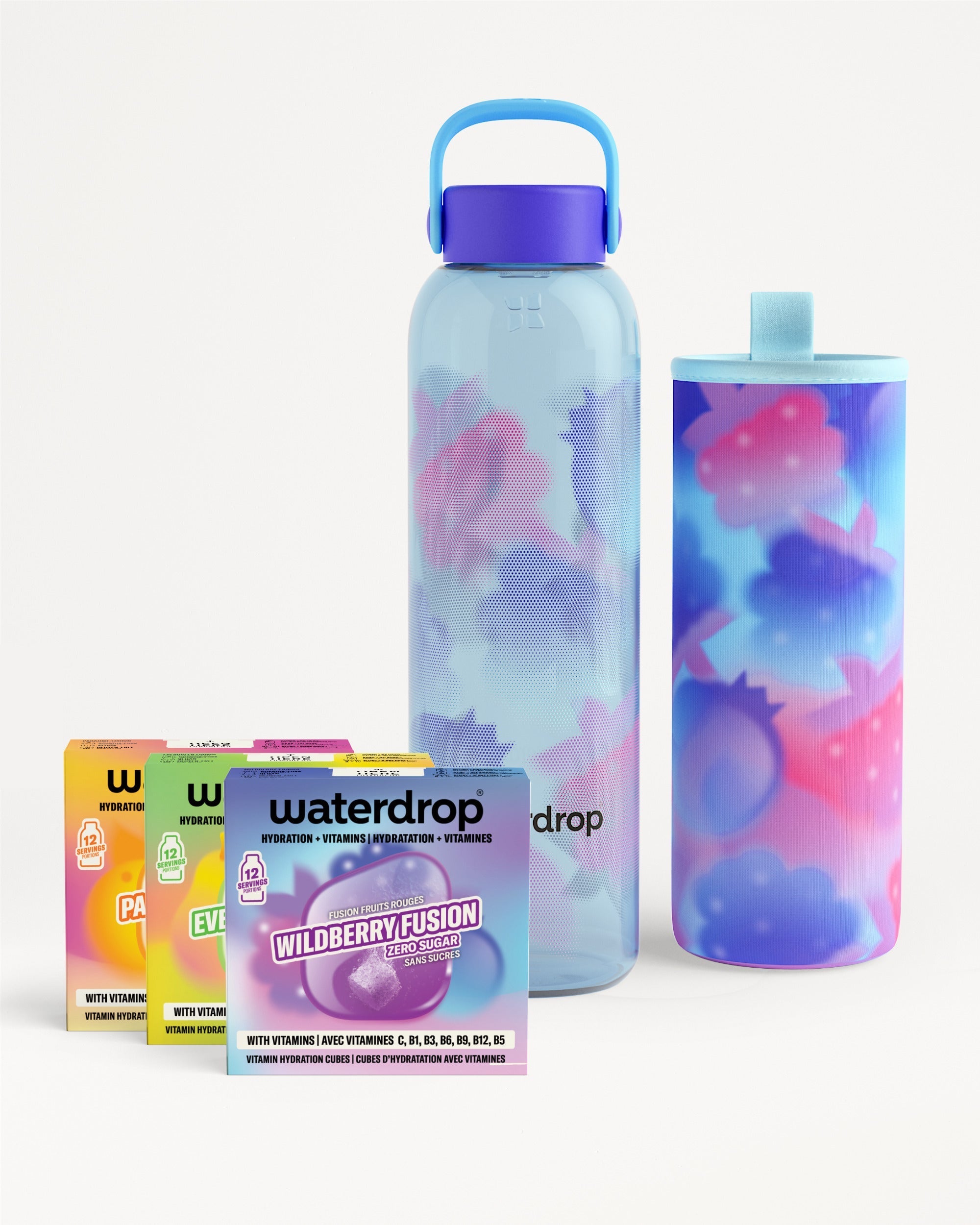 Set Fusion con Bottiglia in Vetro: Acquista ora | waterdrop®