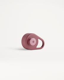 Tappo Pull-Up, modello cilindrico con bottone e manico triangolare.