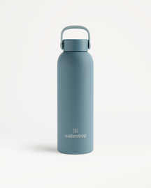 Bottiglia Termica in acciaio con tappo da trasporto waterdrop®.