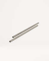 6 Cannucce Riutilizzabili In Acciaio Inox 304: 3 Dritte + 3 Angolate, Con Spazzola Pulizia, Per Cocktail, Frullati, Latte, Ecologiche - 2