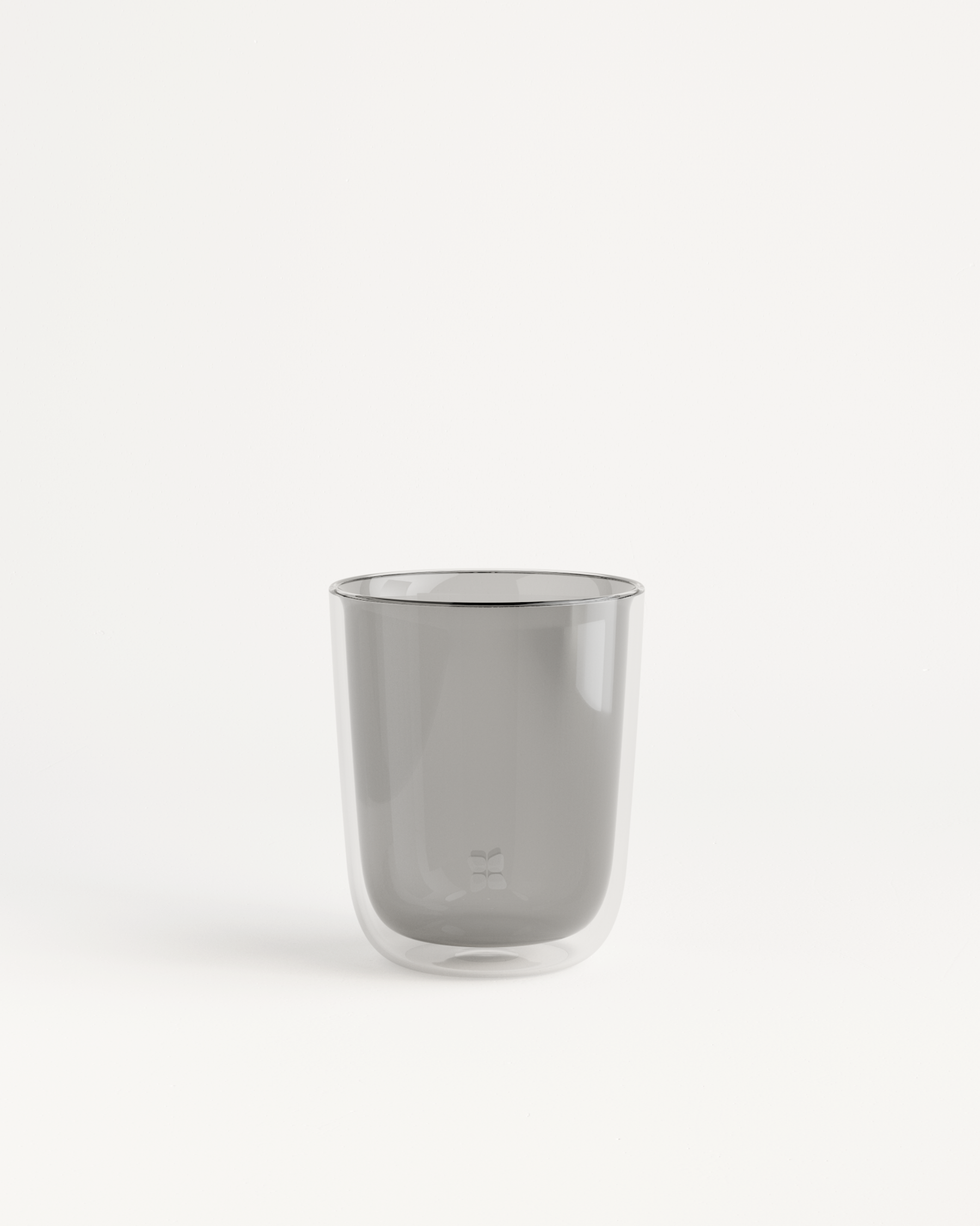 Tazza in Vetro 350ml · Con doppio strato di vetro borosilicato · Per  bevande calde e fredde